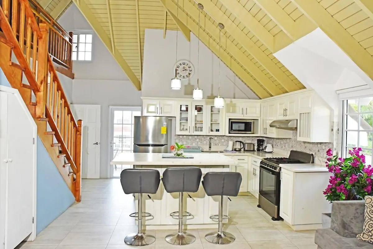 公寓 Penthouse With Loft At Seacastles, Beach And Pool 207 蒙特哥贝 牙买加